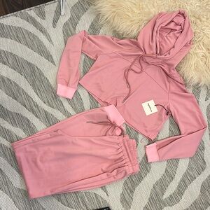 Brand new Superdown Jogger set in pink from revolve